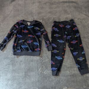 Cat & Jack Toddler Boys Velour Warm Up Set 5T.